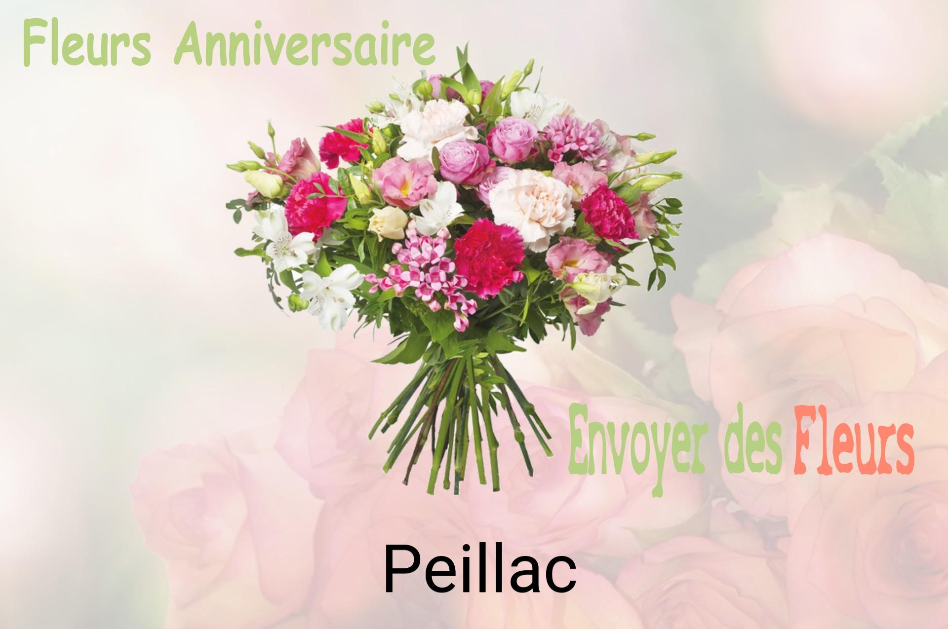 Bouquet de fleurs d’anniversaire livré à Peillac